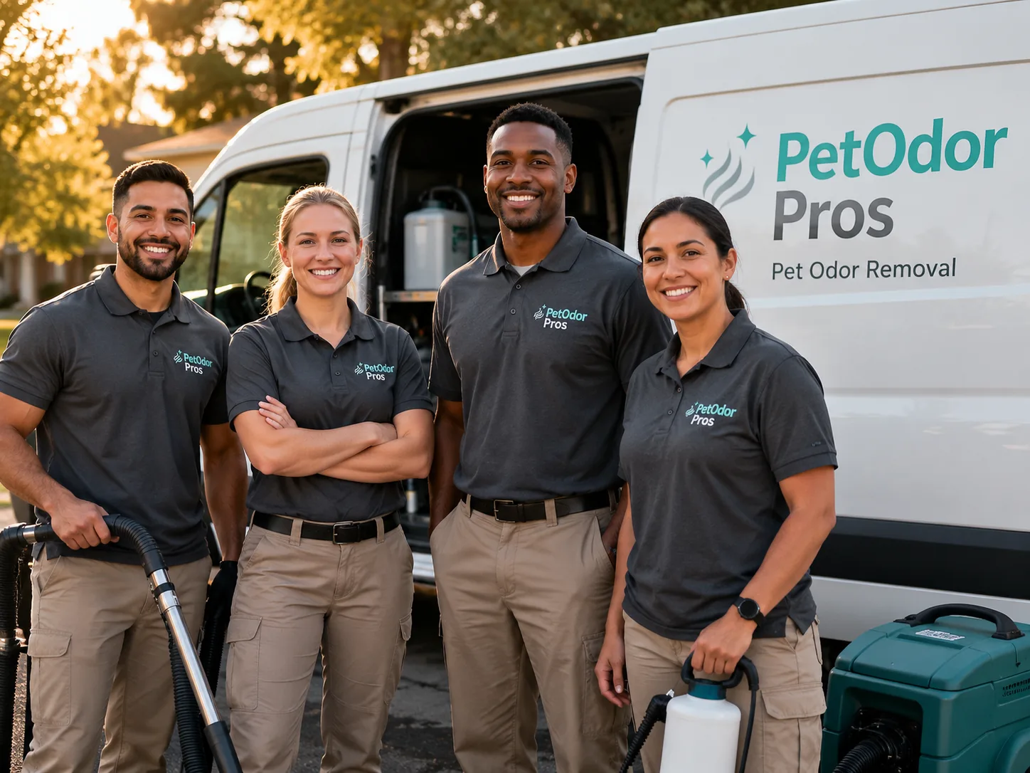 Pet Odor Removal team serving Midland, AR